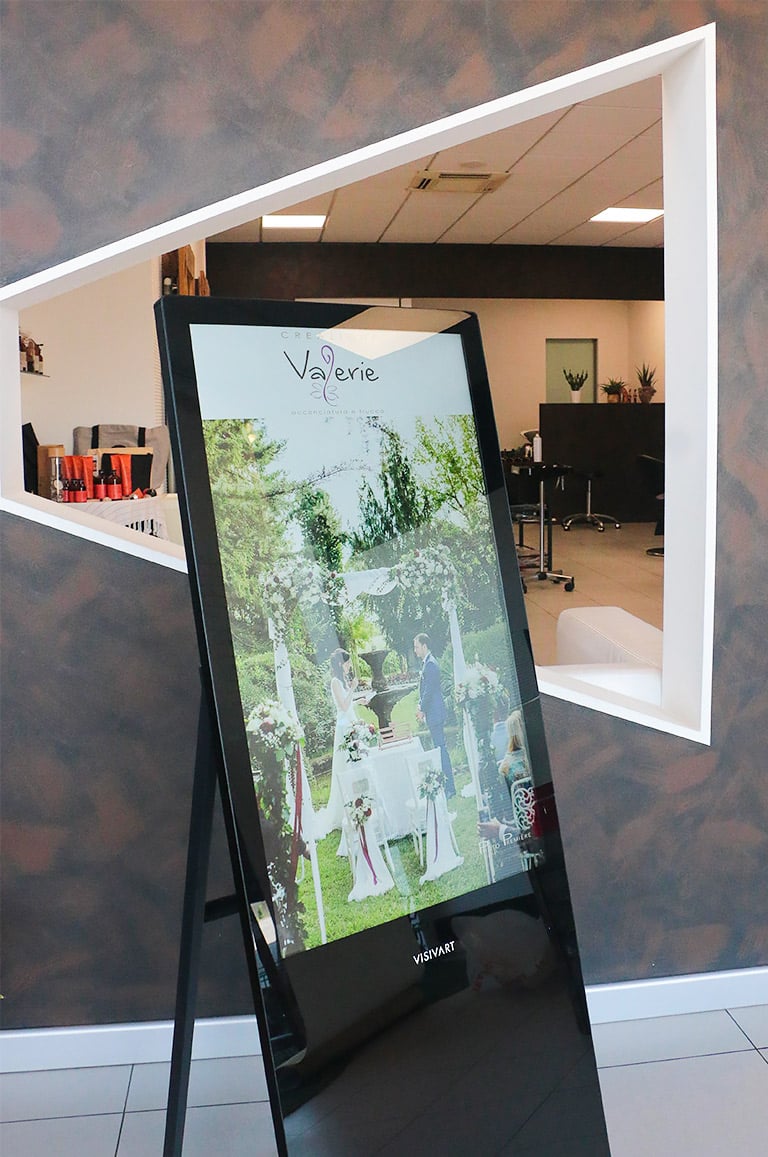 Visivart - Esempio installazione Digital Signage 1